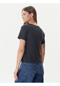 Levi's® T-Shirt Rickie 001Z9-0008 Czarny Slim Fit. Kolor: czarny. Materiał: bawełna #5