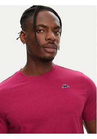 Robe di Kappa T-Shirt Luc 611187W Fioletowy Regular Fit. Kolor: fioletowy. Materiał: bawełna #5