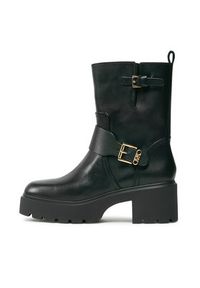 MICHAEL Michael Kors Botki Perry Bootie 40F3PYME5L Czarny. Kolor: czarny. Materiał: skóra