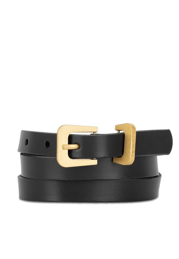 Gino Rossi - Pasek Damski GINO ROSSI. Kolor: czarny