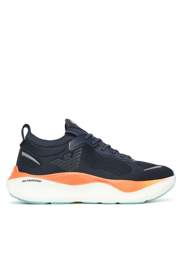 Sneakersy EA7 Emporio Armani. Kolor: niebieski