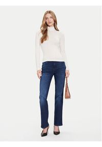 Guess Golf W4BP14 KCGM2 Écru Slim Fit. Typ kołnierza: golf. Materiał: syntetyk #4