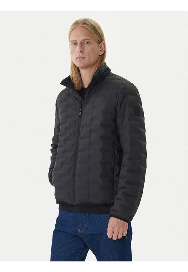 Calvin Klein Kurtka puchowa LV04LD520G Czarny Regular Fit. Kolor: czarny. Materiał: syntetyk