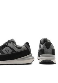 Badura Sneakersy GRAFTON-23 MB Czarny. Kolor: czarny. Materiał: zamsz, skóra #8