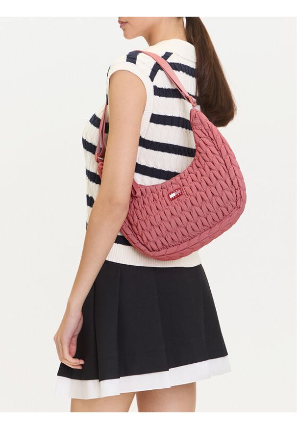 Tommy Jeans Torebka Tjw Urban Quilted AW0AW17546 Różowy. Kolor: różowy