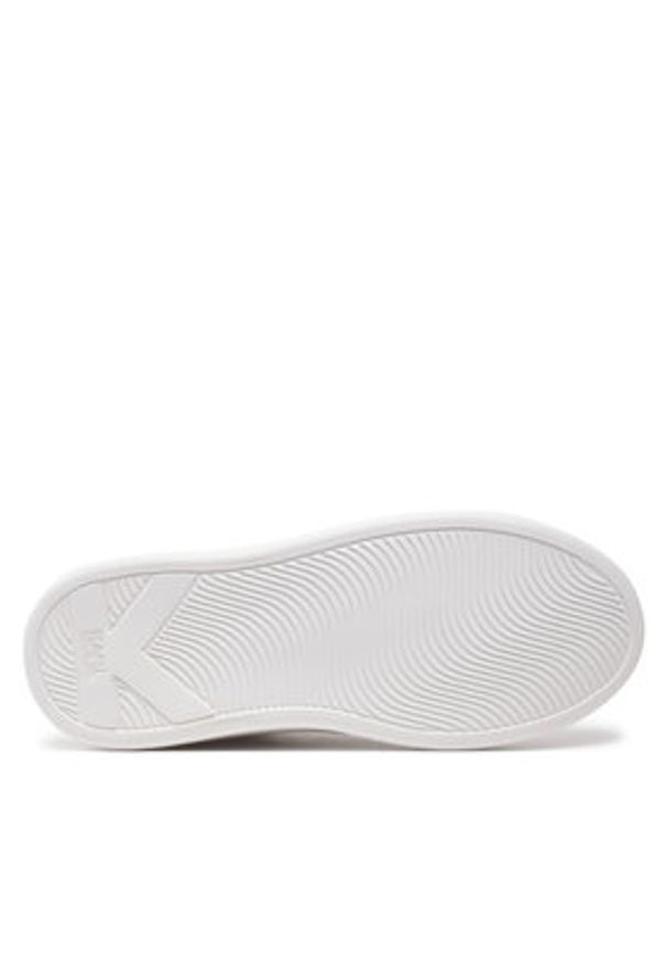 Karl Lagerfeld - KARL LAGERFELD Sneakersy KL62539K Biały. Kolor: biały. Materiał: skóra