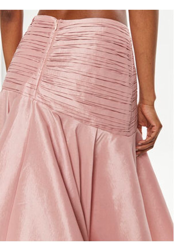Babylon Spódnica maxi S00671 Różowy Regular Fit. Kolor: różowy. Materiał: syntetyk
