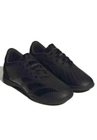 Adidas - Buty piłkarskie adidas Predator Accuracy.4 In Sala Jr GW7089 czarne. Zapięcie: sznurówki. Kolor: czarny. Materiał: syntetyk, guma. Szerokość cholewki: normalna. Sport: piłka nożna #6