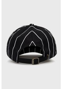Karl Kani czapka bawełniana kolor czarny wzorzysta. Kolor: czarny. Materiał: bawełna