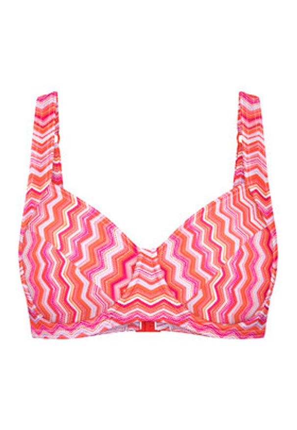 Triumph Góra od bikini Mix & Match Summer W 10226496 Pomarańczowy. Kolor: pomarańczowy. Materiał: syntetyk