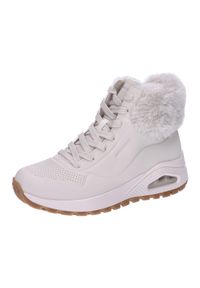 skechers - Buty do chodzenia damskie Skechers 167274OFWT. Okazja: na co dzień. Wysokość cholewki: za kostkę. Zapięcie: zamek. Kolor: zielony, biały, wielokolorowy. Materiał: syntetyk, materiał. Szerokość cholewki: normalna. Sport: turystyka piesza