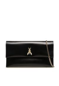 Patrizia Pepe Torebka CB5460/L011-K118 Czarny. Kolor: czarny. Materiał: skórzane