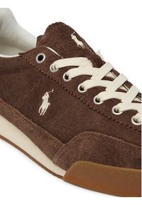 Polo Ralph Lauren Sneakersy 804P08219002 Brązowy. Kolor: brązowy. Materiał: zamsz, skóra #6