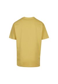 BUILD YOUR BRAND - Ponadwymiarowa Koszulka Dla Dorosłych Unisex Heavyweight. Kolor: żółty