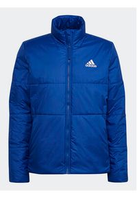 Adidas - adidas Kurtka puchowa Bsc 3-Stripes HE1458 Niebieski Regular Fit. Kolor: niebieski. Materiał: syntetyk #2