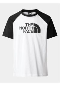 The North Face T-Shirt Easy NF0A87N7 Biały Regular Fit. Kolor: biały. Materiał: bawełna