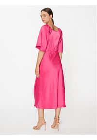 YAS Sukienka koktajlowa 26031519 Różowy Regular Fit. Kolor: różowy. Materiał: syntetyk. Styl: wizytowy #3