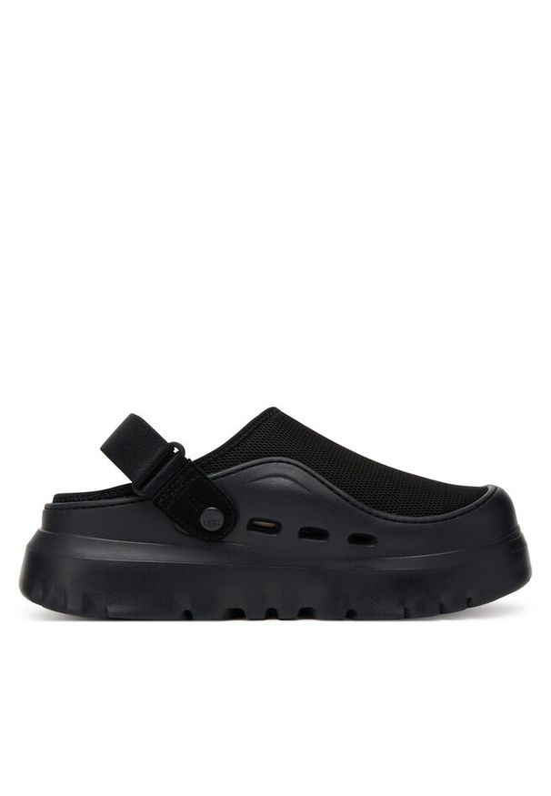 Klapki Ugg. Kolor: czarny