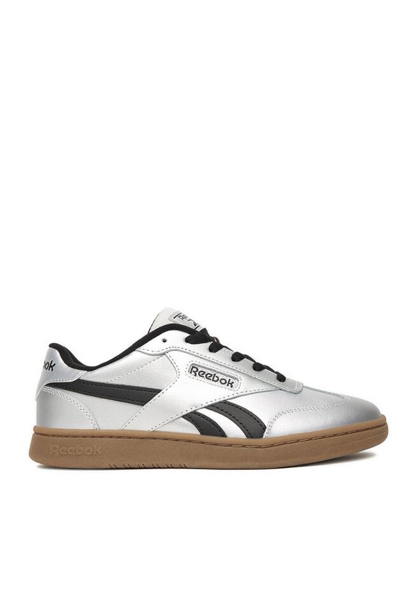 Sneakersy Reebok. Kolor: srebrny