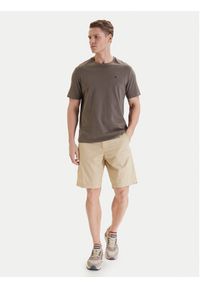 Napapijri Szorty materiałowe Nakuru 6 NP0A4HRV Beżowy Regular Fit. Kolor: beżowy. Materiał: bawełna #4