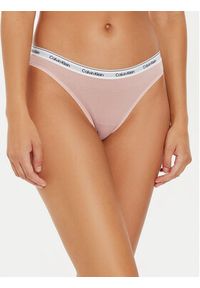 Calvin Klein Underwear Komplet 3 par fig klasycznych 000QD5207E Kolorowy. Materiał: bawełna. Wzór: kolorowy #5