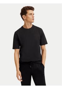 Bugatti T-Shirt 8350-95040 Czarny Regular Fit. Kolor: czarny. Materiał: bawełna #1