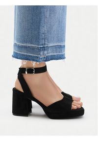 DeeZee Sandały CEO-HY3065-2 Czarny. Kolor: czarny. Materiał: materiał #6