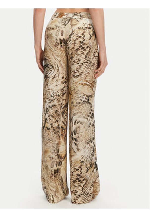 Marciano Guess Spodnie materiałowe 5GGB01 7298A Brązowy Straight Fit. Kolor: brązowy. Materiał: wiskoza
