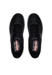 skechers - Skechers Sneakersy Go Walk Flex-New World 216505/BKOR Czarny. Kolor: czarny. Materiał: mesh, materiał