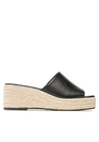 DeeZee Espadryle HRT220719 Czarny. Kolor: czarny. Materiał: skóra #5