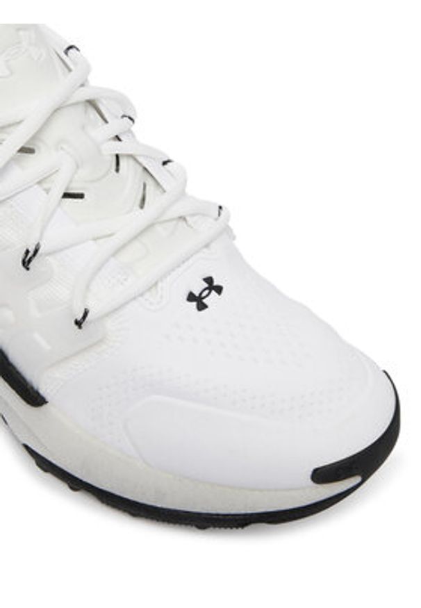 Under Armour Sneakersy UA Phantom X 6007183 100 Biały. Kolor: biały. Materiał: materiał