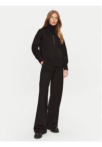 ACCESS FASHION Bluza 44-2143-749 Czarny Regular Fit. Kolor: czarny. Materiał: wiskoza