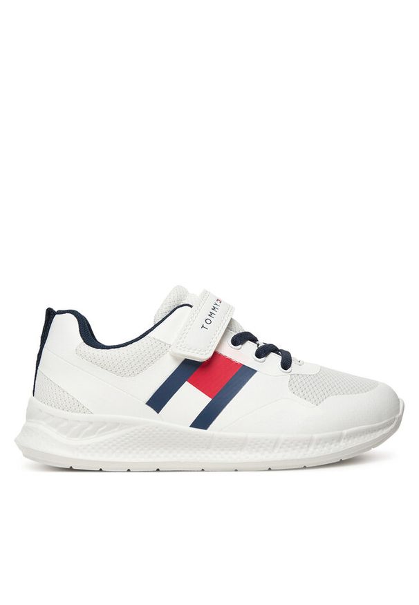 TOMMY HILFIGER - Sneakersy Tommy Hilfiger. Kolor: biały