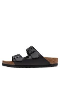 Birkenstock Klapki Arizona 0051193 Czarny. Kolor: czarny. Materiał: skóra