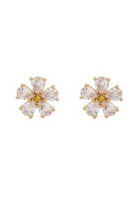 Kate Spade Kolczyki Bursting Blooms KK491 Złoty. Materiał: metalowe. Kolor: złoty