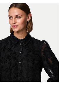 Pieces Koszula Pina 17154276 Czarny Regular Fit. Kolor: czarny. Materiał: syntetyk