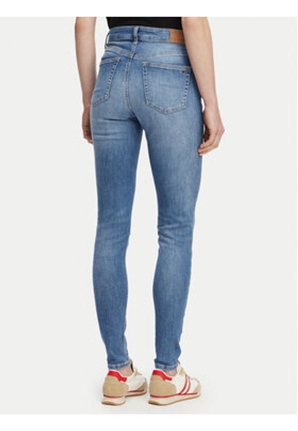 Tommy Jeans Jeansy Nora Mr DW0DW23084 Niebieski Skinny Fit. Kolor: niebieski
