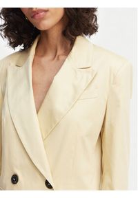 MAX&Co. Marynarka Giraffa 2616041054200 Beżowy Regular Fit. Kolor: beżowy. Materiał: bawełna #5