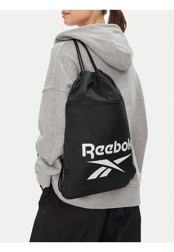Reebok Plecak RBK-B-044-CCC Czarny. Kolor: czarny. Materiał: materiał