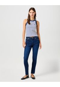 Wrangler - DAMSKA KOSZULKA WRANGLER RINGER TANK MAZARINE BLUE 112362567 #4