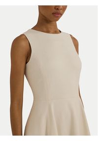 Lauren Ralph Lauren - LAUREN RALPH LAUREN Sukienka codzienna 250851951004 Écru Regular Fit. Okazja: na co dzień. Materiał: wiskoza. Typ sukienki: proste. Styl: casual #3