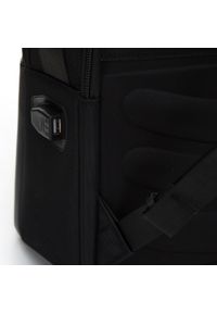 Wittchen - Męski plecak na laptopa 15,6” dwukomorowy z błyszczącym suwakiem czarny. Kolor: czarny. Materiał: poliester. Styl: elegancki #3