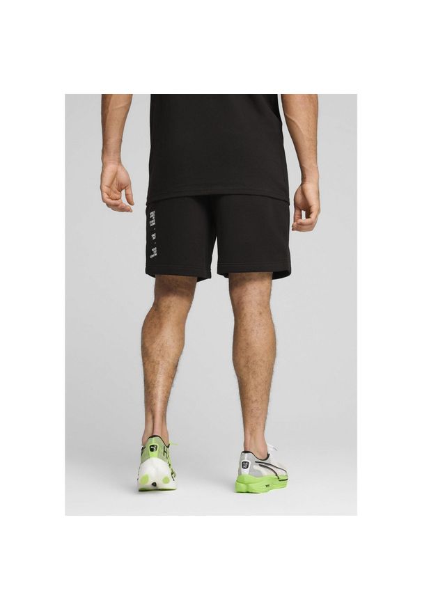 Puma - Męskie szorty dresowe PUMA × HYROX PUMA Black. Kolor: czarny. Materiał: dresówka. Sport: fitness