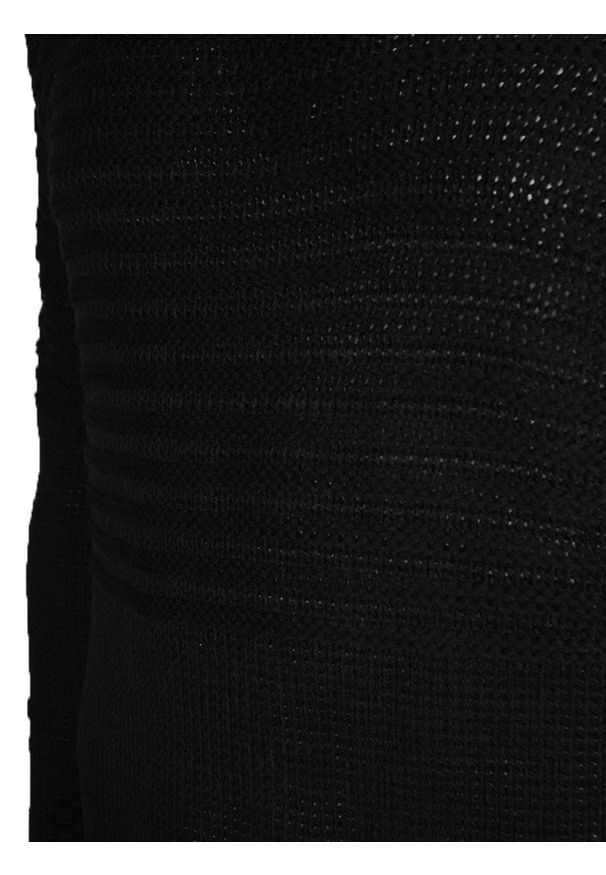 Barbarossa Moratti Sweter | BM16-5004-1-23 | Mężczyzna | Czarny. Kolor: czarny. Materiał: akryl, wełna. Długość: długie. Wzór: ze splotem