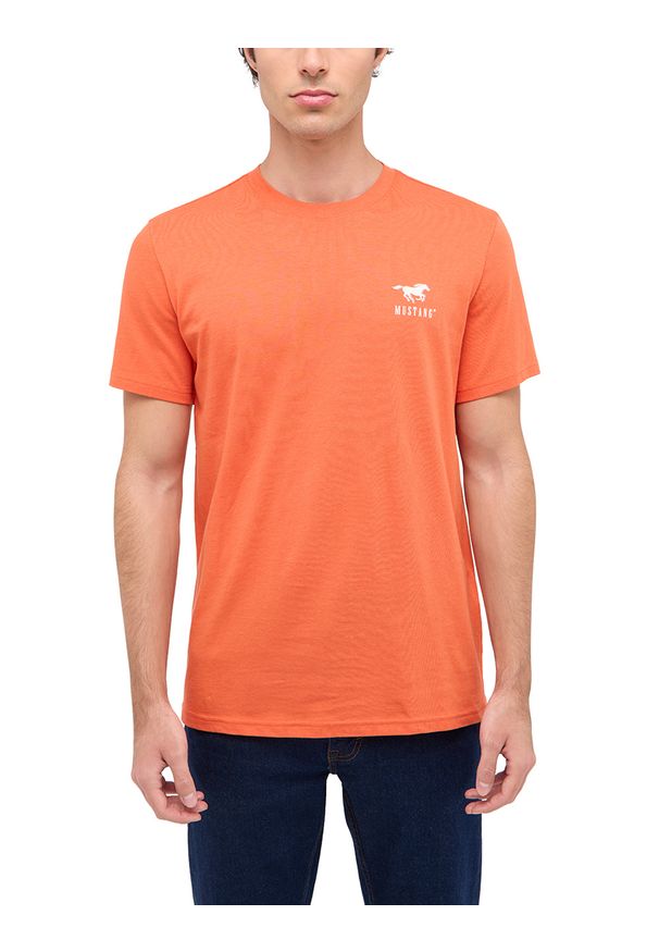 Męski T-Shirt Mustang Style Austin Burnt Ochre 1016265 7105