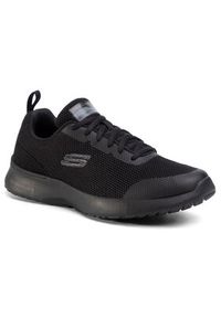 skechers - Skechers Sneakersy Winly 232007/BBK Czarny. Kolor: czarny. Materiał: materiał #3