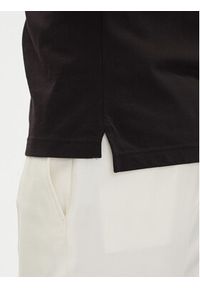 Emporio Armani Polo EM000571 AF12331 UC001 Czarny Regular Fit. Typ kołnierza: polo. Kolor: czarny. Materiał: bawełna #5