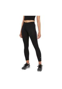 Spodnie sportowe damskie Nike Essentials 78 MR. Kolor: czarny. Sport: fitness #1