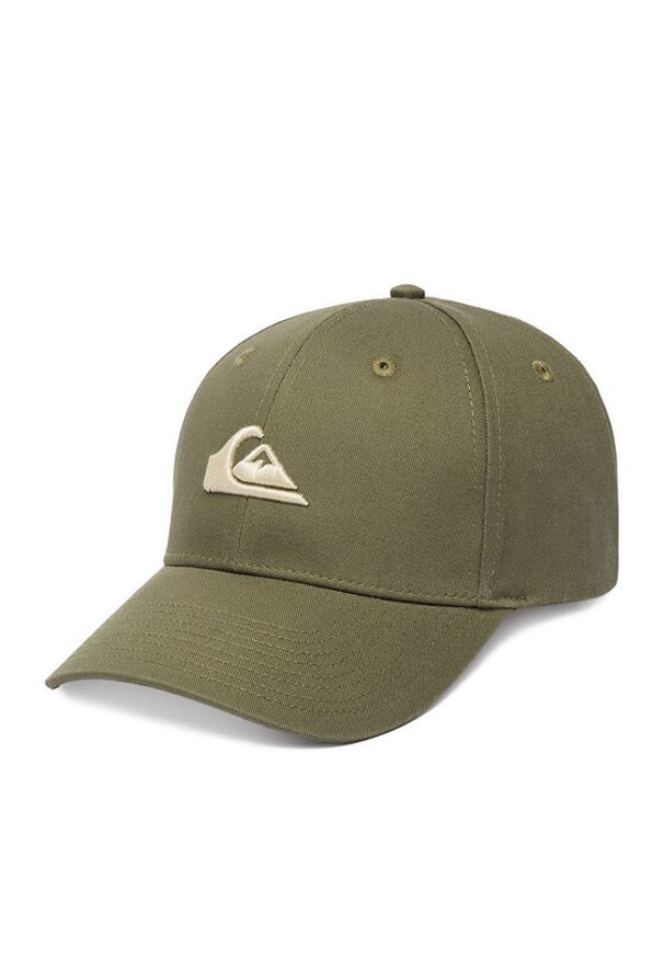 Quiksilver Czapka z daszkiem WB-QS-M3-001-SS26 Khaki. Kolor: brązowy. Materiał: bawełna