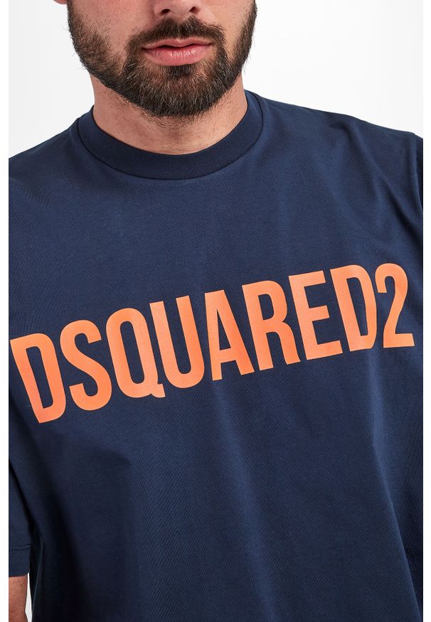 T-shirt DSQUARED2. Długość rękawa: krótki rękaw. Długość: krótkie. Wzór: nadruk